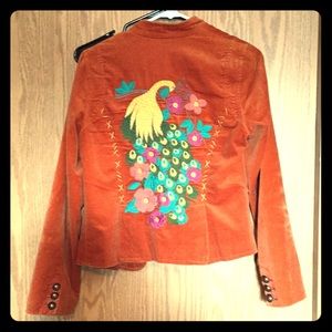 Vintage Velvet Embroidered Sgt Pepper Jacket